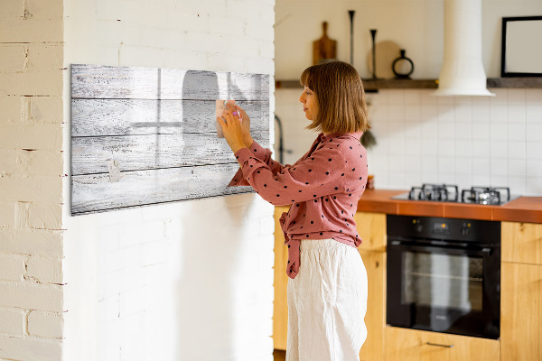 Schreib magnettafel Stilvolle Pinnwand für Fotos und Notizen