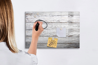 Schreib magnettafel Stilvolle Pinnwand für Fotos und Notizen
