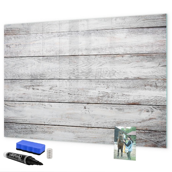 Schreib magnettafel Stilvolle Pinnwand für Fotos und Notizen
