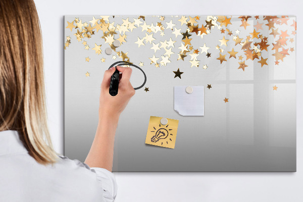 Magnettafel zum schreiben Kreative Pinnwand für Fotos und Notizen