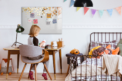 Magnettafel zum schreiben Kreative Pinnwand für Fotos und Notizen