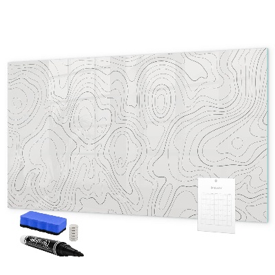 Magnettafel zum schreiben Moderne Fotodisplaytafel