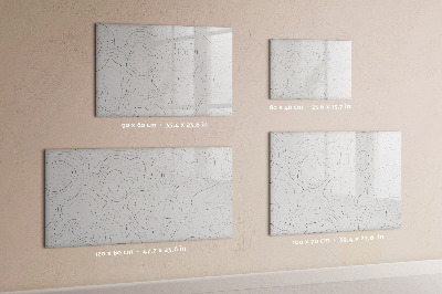 Magnettafel zum schreiben Moderne Fotodisplaytafel