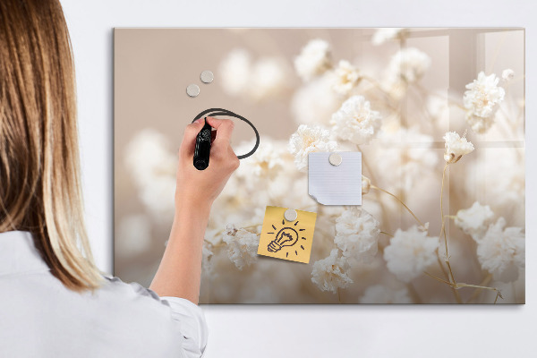 Magnettafel zum schreiben Ein kreativer Ort für Erinnerungen und Fotos