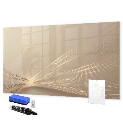 Magnettafel zum schreiben Moderne Tafel für Notizen und Fotos