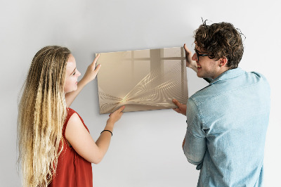 Magnettafel zum schreiben Moderne Tafel für Notizen und Fotos
