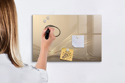 Magnettafel zum schreiben Moderne Tafel für Notizen und Fotos