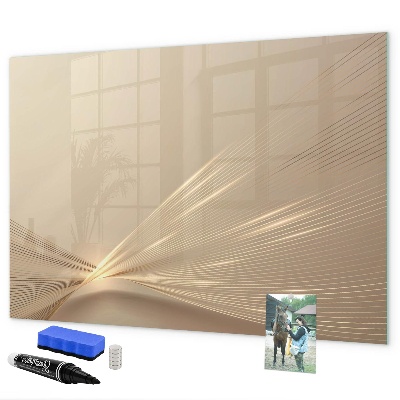 Magnettafel zum schreiben Moderne Tafel für Notizen und Fotos