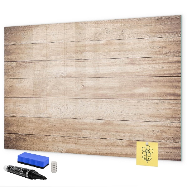 Magnettafel zum schreiben Eine stylische Tafel für Notizen und Fotos