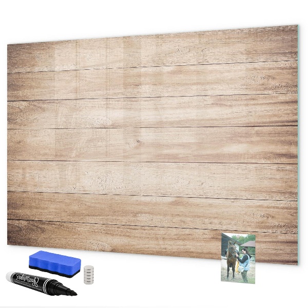 Magnettafel zum schreiben Eine stylische Tafel für Notizen und Fotos