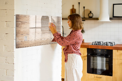 Magnettafel zum schreiben Eine stylische Tafel für Notizen und Fotos