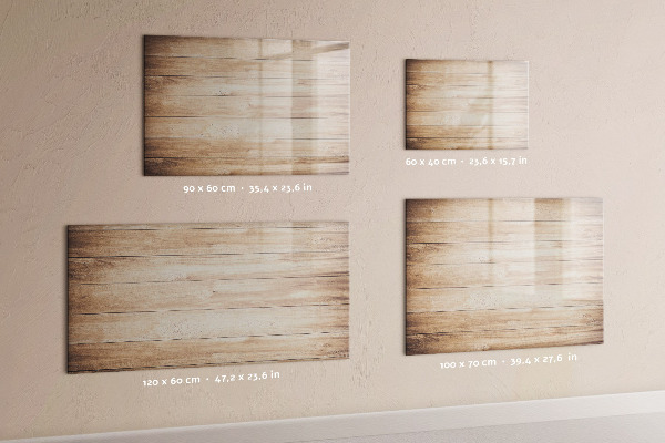 Magnettafel zum schreiben Eine stylische Tafel für Notizen und Fotos