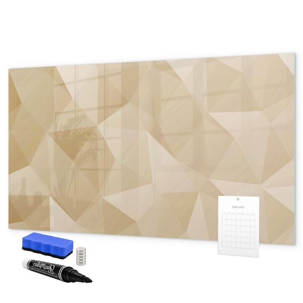 Schreib magnettafel Moderne Tafel für Notizen und Fotos