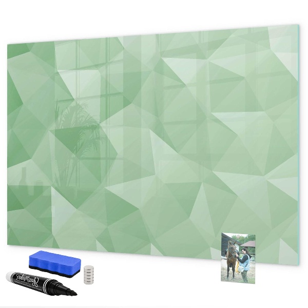 Magnettafel zum schreiben Eine farbenfrohe Tafel für Fotos und Notizen