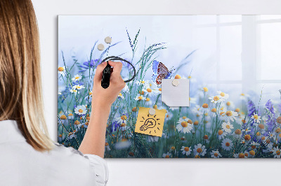 Schreib magnettafel Ein kreativer Raum für Erinnerungen und Fotos