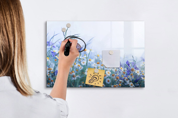 Schreib magnettafel Ein kreativer Raum für Erinnerungen und Fotos