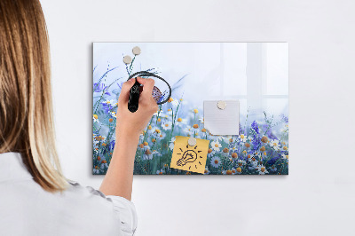 Schreib magnettafel Ein kreativer Raum für Erinnerungen und Fotos
