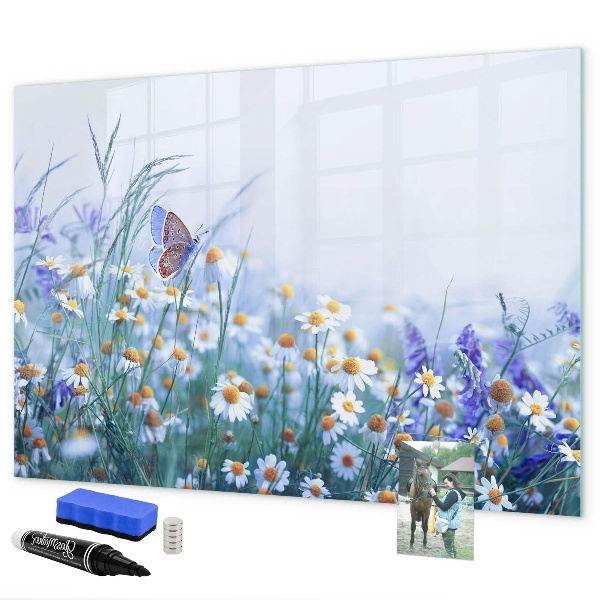 Schreib magnettafel Ein kreativer Raum für Erinnerungen und Fotos