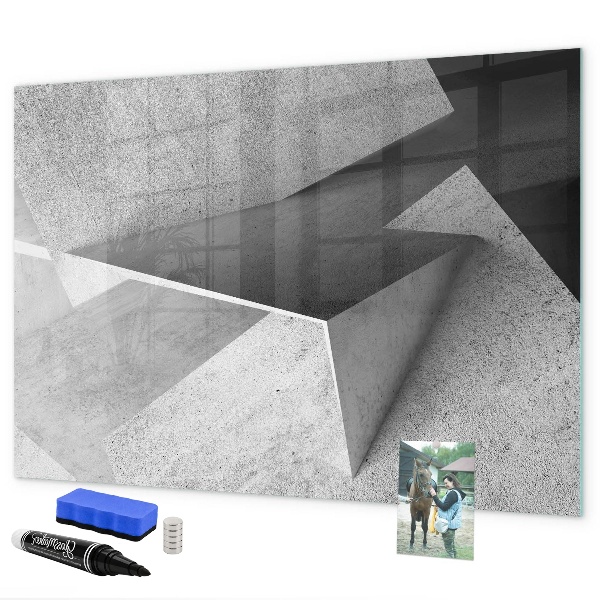 Magnettafel zum schreiben Eine Weltkarte mit persönlichen Erinnerungen