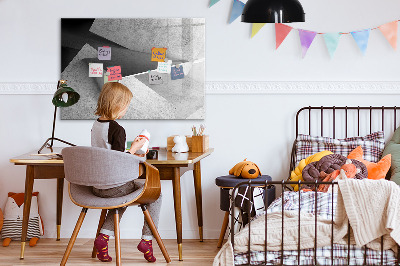 Magnettafel zum schreiben Moderne Tafel für Notizen und Fotos