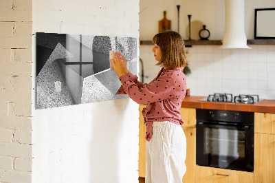 Magnettafel zum schreiben Moderne Tafel für Notizen und Fotos