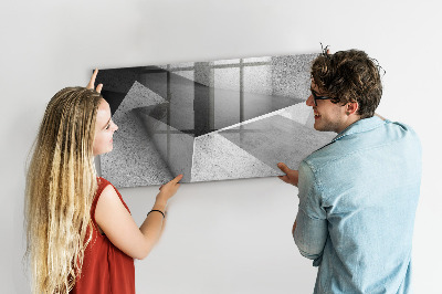 Magnettafel zum schreiben Moderne Tafel für Notizen und Fotos