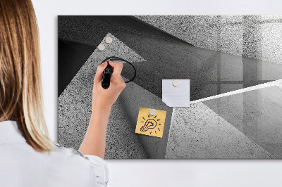 Magnettafel zum schreiben Moderne Tafel für Notizen und Fotos