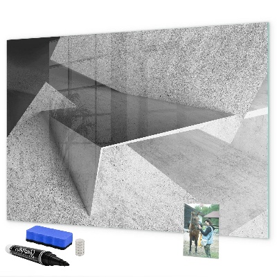 Magnettafel zum schreiben Moderne Tafel für Notizen und Fotos