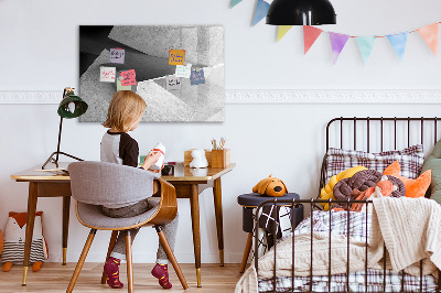 Magnettafel zum schreiben Moderne Tafel für Notizen und Fotos