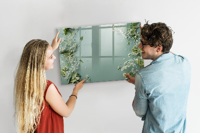 Magnettafel zum schreiben Eine stylische Tafel für Notizen und Fotos