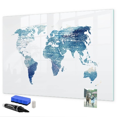 Schreib magnettafel Erinnerungskarte mit persönlichen Fotos