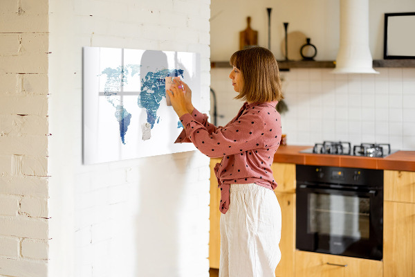 Schreib magnettafel Erinnerungskarte mit persönlichen Fotos