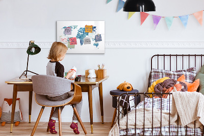 Schreib magnettafel Erinnerungskarte mit persönlichen Fotos