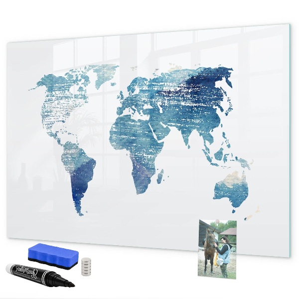 Schreib magnettafel Erinnerungskarte mit persönlichen Fotos