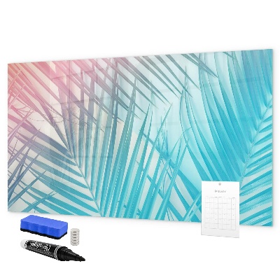Schreib magnettafel Eine farbenfrohe Tafel für Notizen und Fotos