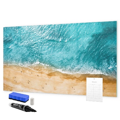 Magnettafel zum schreiben Eine stylische Tafel für Notizen und Fotos