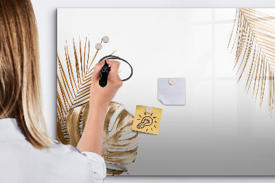 Schreib magnettafel Eine stylische Tafel für Notizen und Fotos