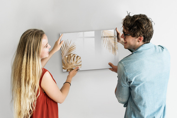 Schreib magnettafel Eine stylische Tafel für Notizen und Fotos