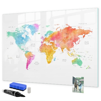 Magnettafel zum schreiben Erinnerungskarte mit persönlichen Fotos