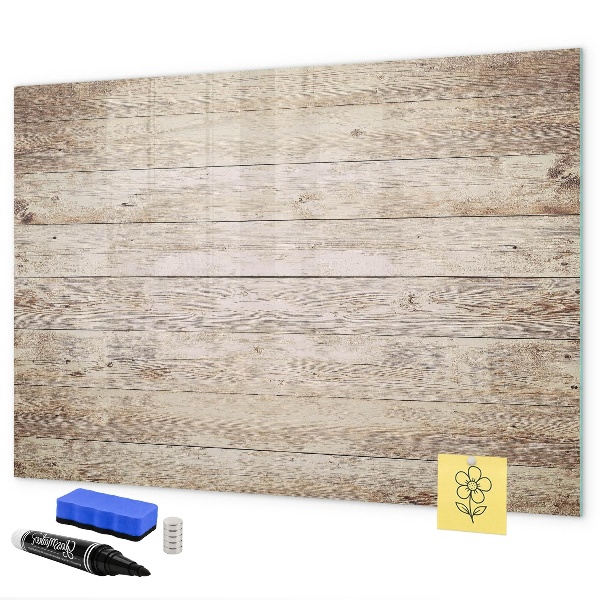 Magnettafel zum schreiben Eine stylische Tafel für Notizen und Fotos