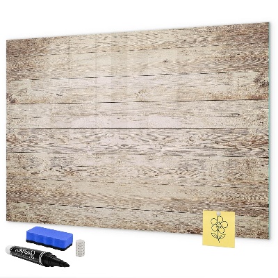 Magnettafel zum schreiben Eine stylische Tafel für Notizen und Fotos