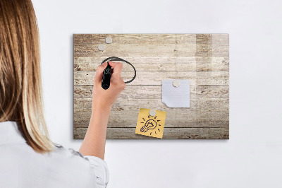 Magnettafel zum schreiben Eine stylische Tafel für Notizen und Fotos