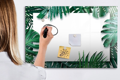 Schreib magnettafel Grüne Tafel für Fotos und Notizen