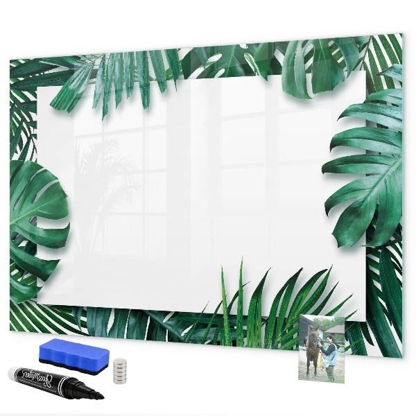 Schreib magnettafel Grüne Tafel für Fotos und Notizen
