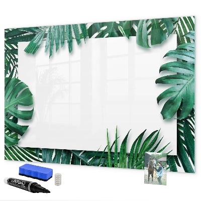 Schreib magnettafel Grüne Tafel für Fotos und Notizen