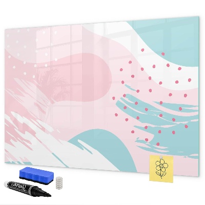 Magnettafel zum schreiben Kreative Pinnwand für Fotos und Notizen