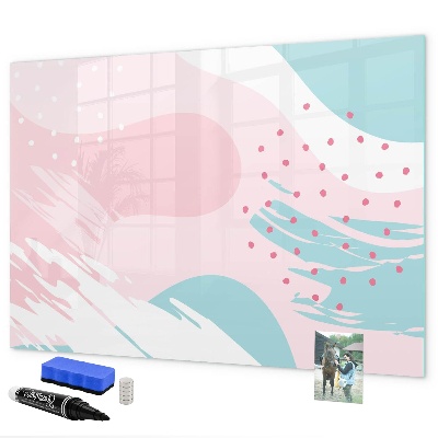 Magnettafel zum schreiben Kreative Pinnwand für Fotos und Notizen