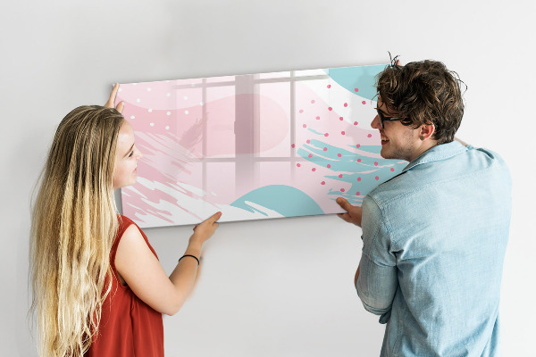 Magnettafel zum schreiben Kreative Pinnwand für Fotos und Notizen