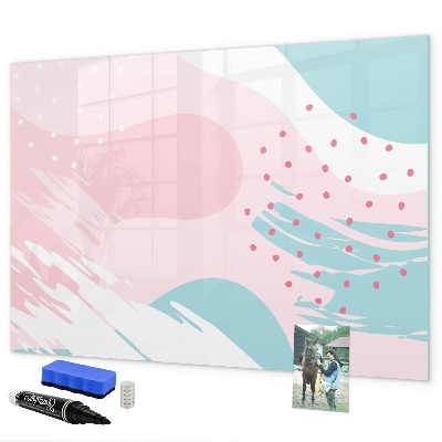 Magnettafel zum schreiben Kreative Pinnwand für Fotos und Notizen