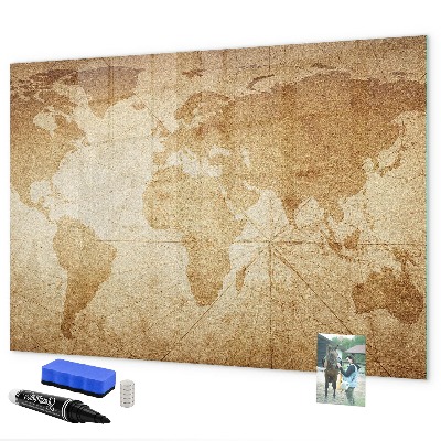 Schreib magnettafel Erinnerungskarte mit zusätzlichem Zubehör